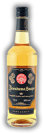 Brondums Snaps Fadlagret Black Label Brondums Snaps Fadlagret Black Label  0,7	 Liter - Vol 38%