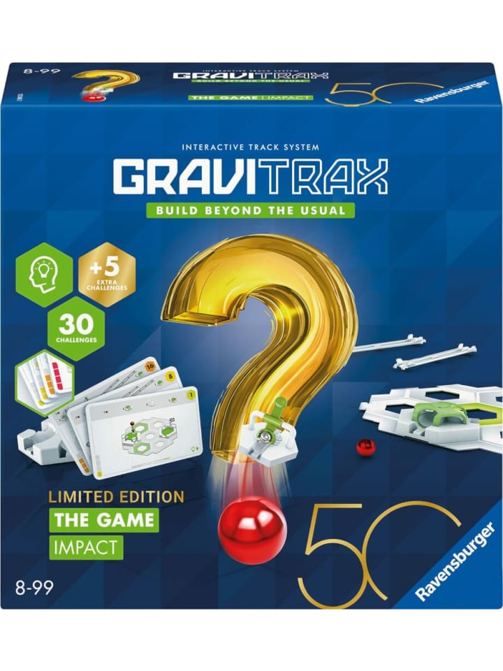 Ravensburger Konstruktionsspiel GraviTrax The Game Impact 50 Jahre günstig kaufen onesize