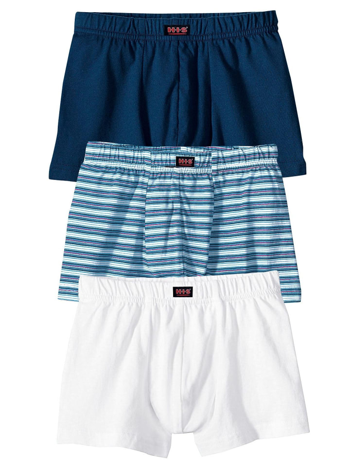 H.I.S Boxer in marine, weiß, marine-gestreift günstig kaufen