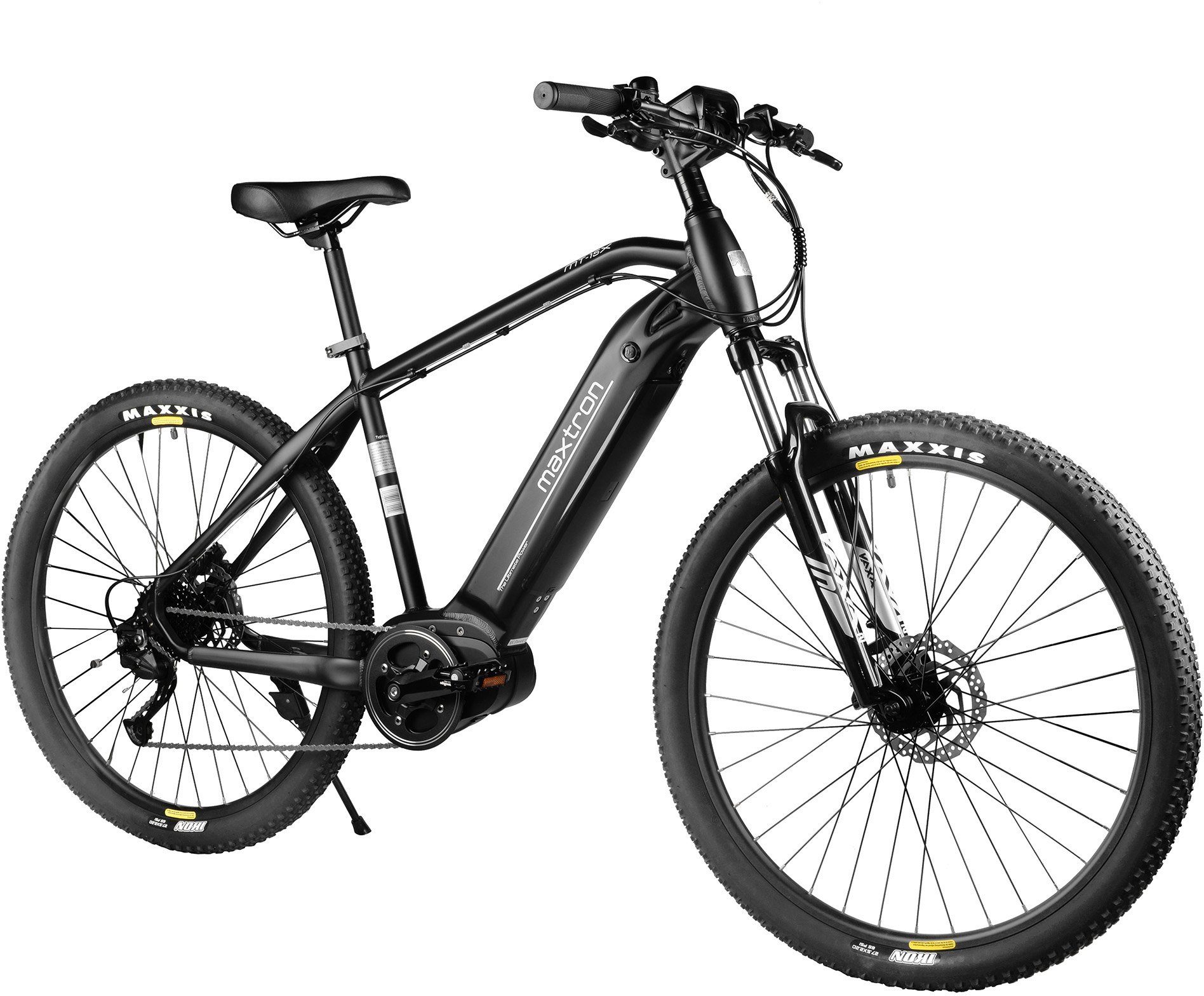 Maxtron E-Bike MT 15X, 9 Gang Shimano Alivio Schaltwerk, Kettenschaltung, Mittelmotor, 461 Wh Akku