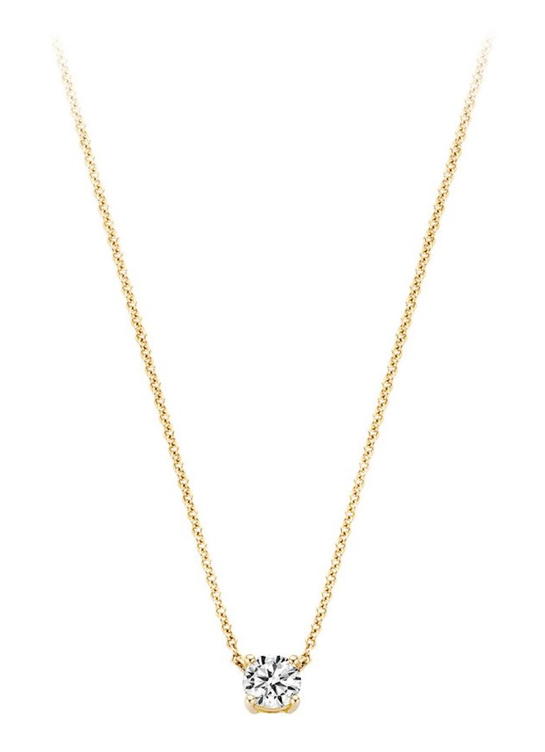 Collana Blush in oro giallo 14 carati con zirconi cubici 3049YZI