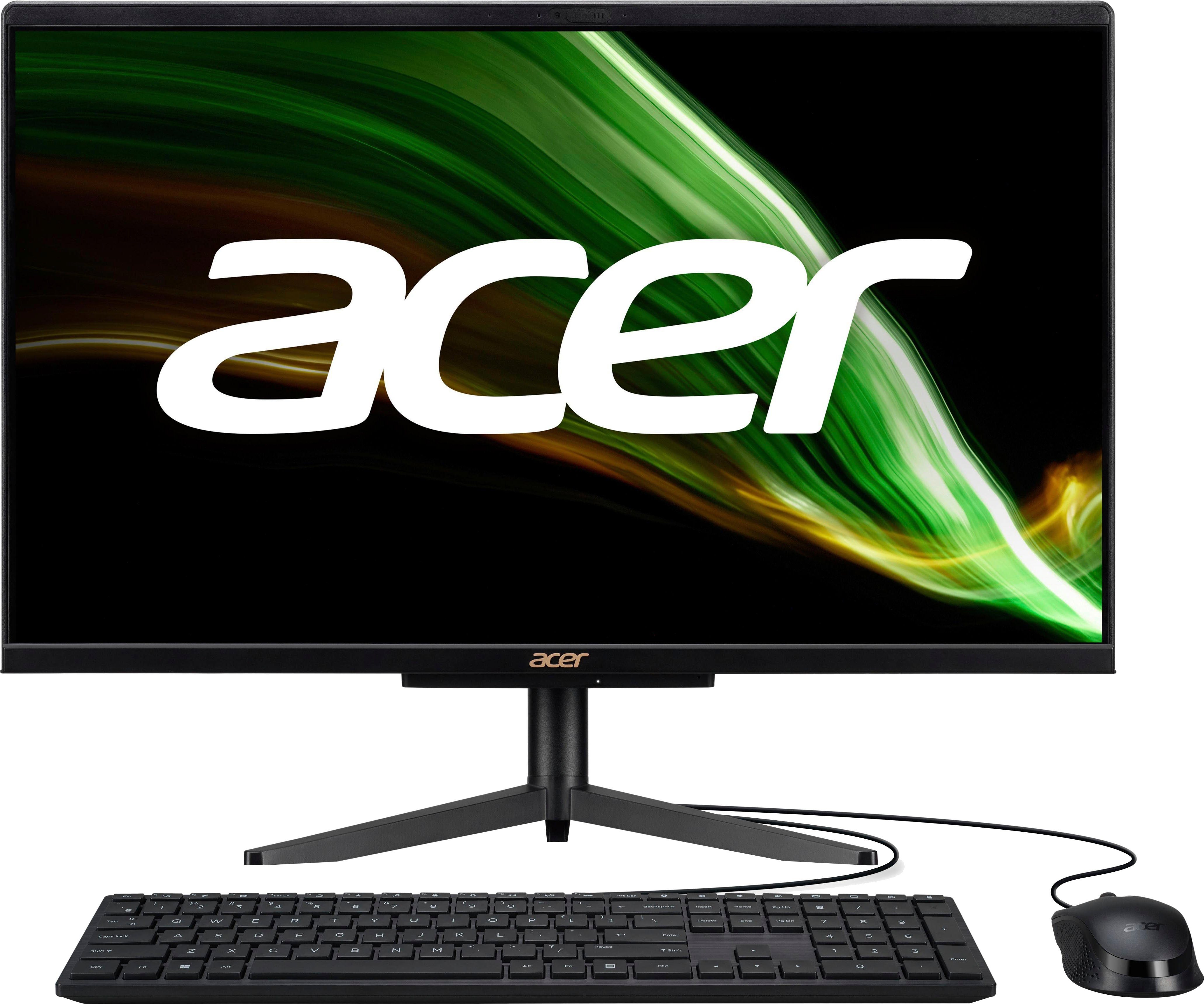 Acer Aspire C24-1600 All-in-One PC (23,8 Zoll, Intel Pentium N6005, UHD Graphics, 8 GB RAM, 512 GB SSD, Luftkühlung)