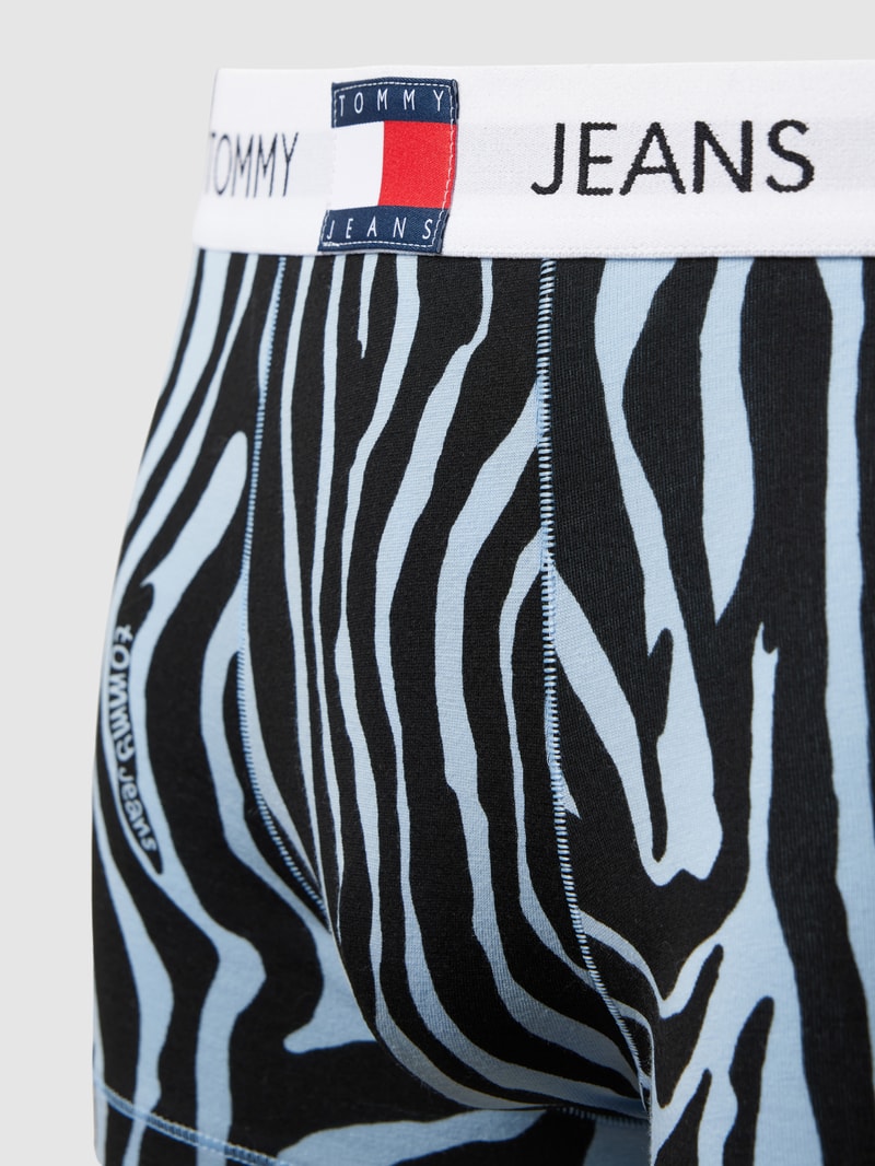 Trunks mit Allover-Muster Modell 'HERITAGE' in hellblau