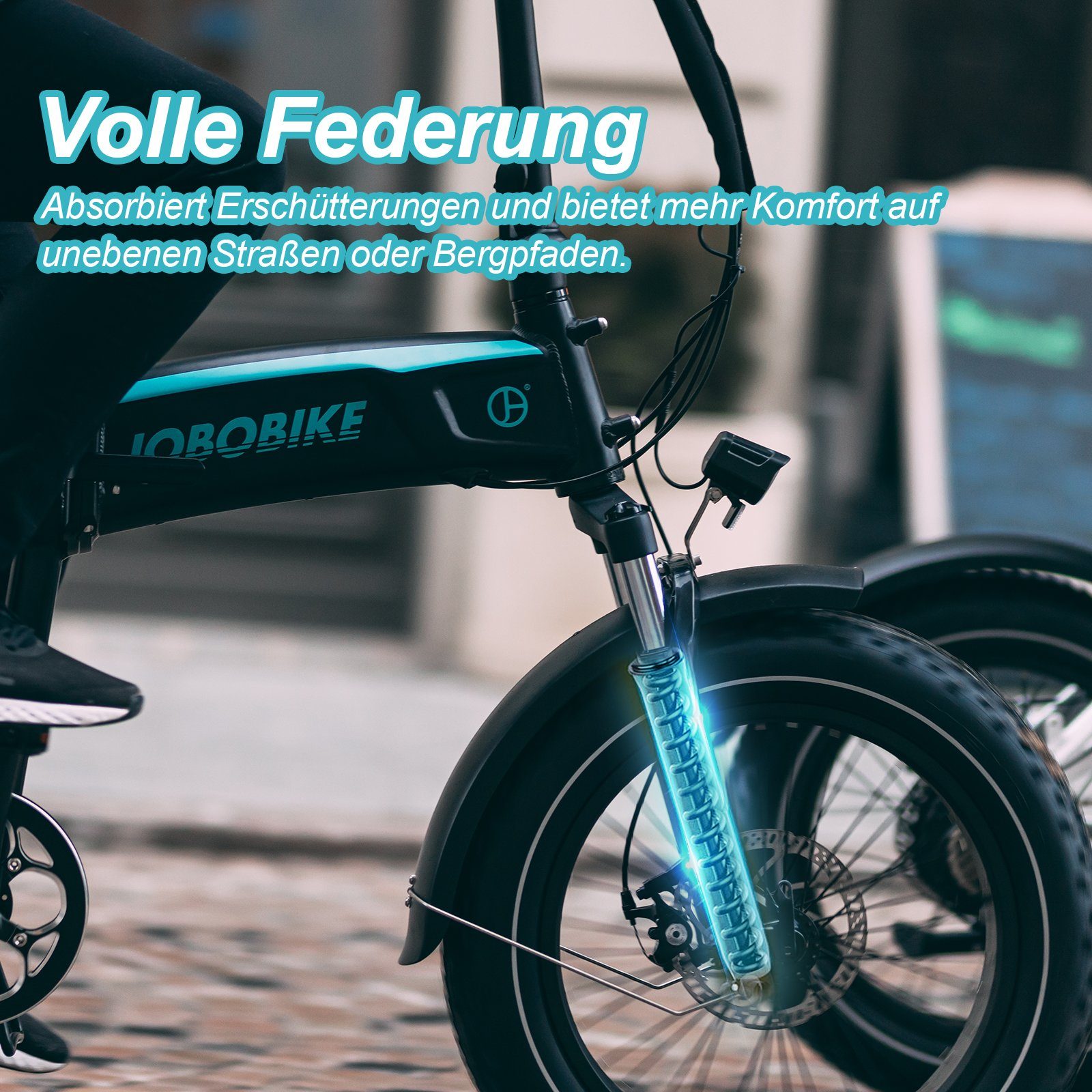 JOBOBIKE E-Bike E-Fahrrad Eddy mit 20