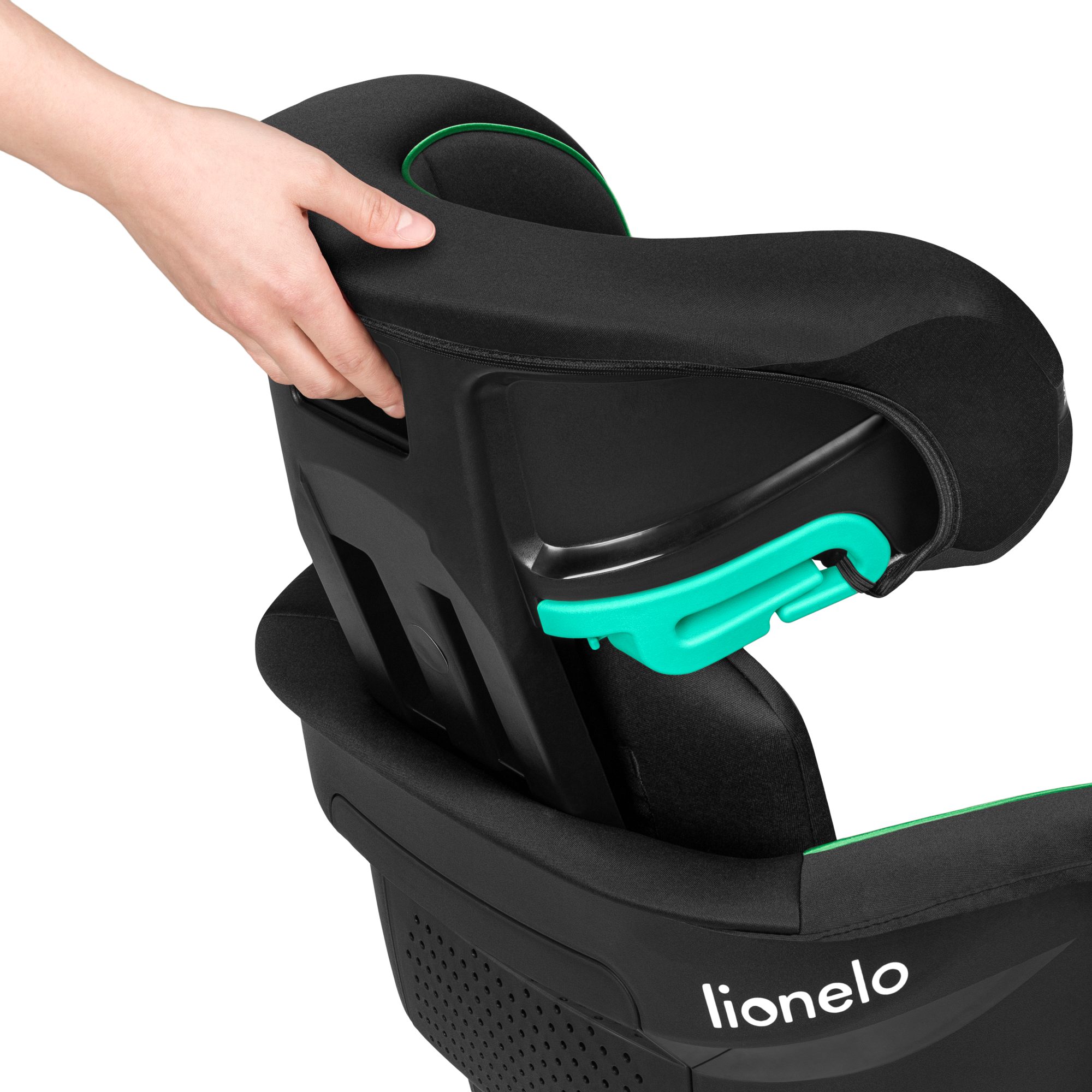 lionelo Autokindersitz Neal, bis: 36,00 kg, I-Size Waschbar Höhenverstellbare für 4-12 Jahre