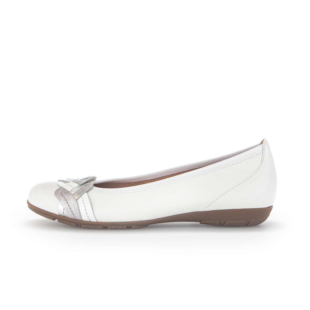 Gabor fashion Sportliche Ballerina weiß