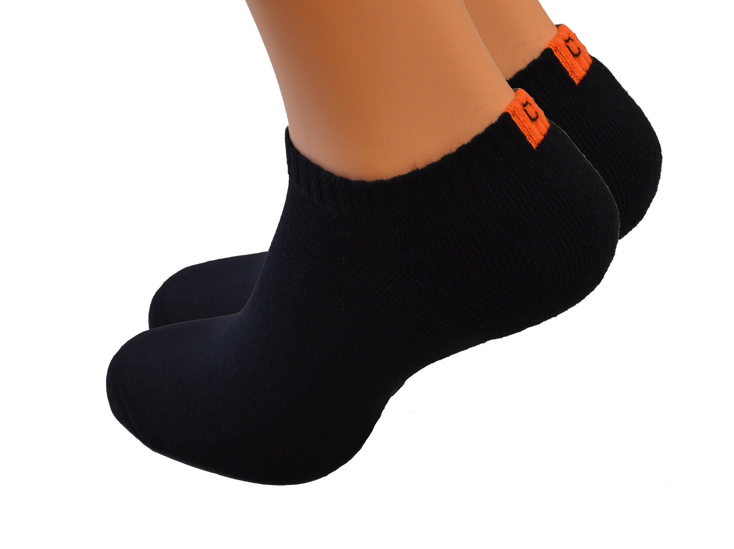Cocain underwear Sneakersocken 6 oder 12 Paar Sneaker Socken Damen Herren weiß schwarz (6-Paar) Frotteesohle