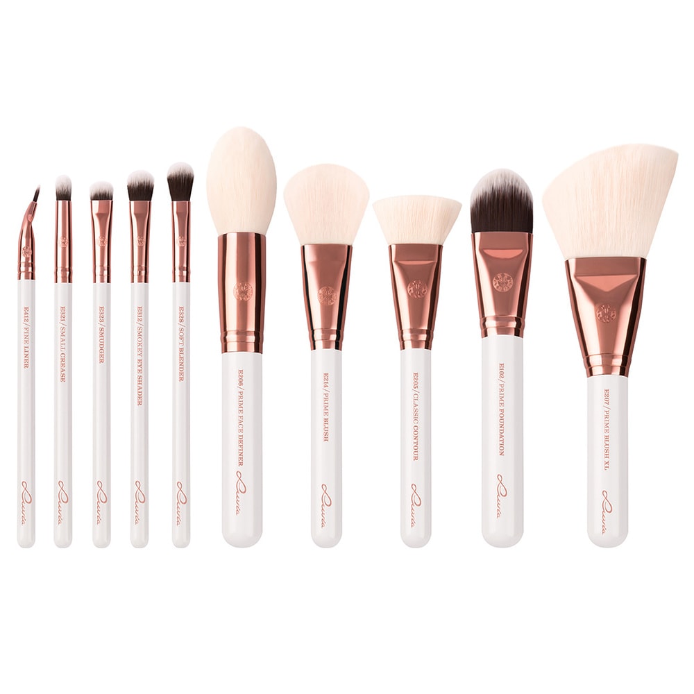 luvia Expansion Set - Feather White Kit de Pinceaux à Maquillage