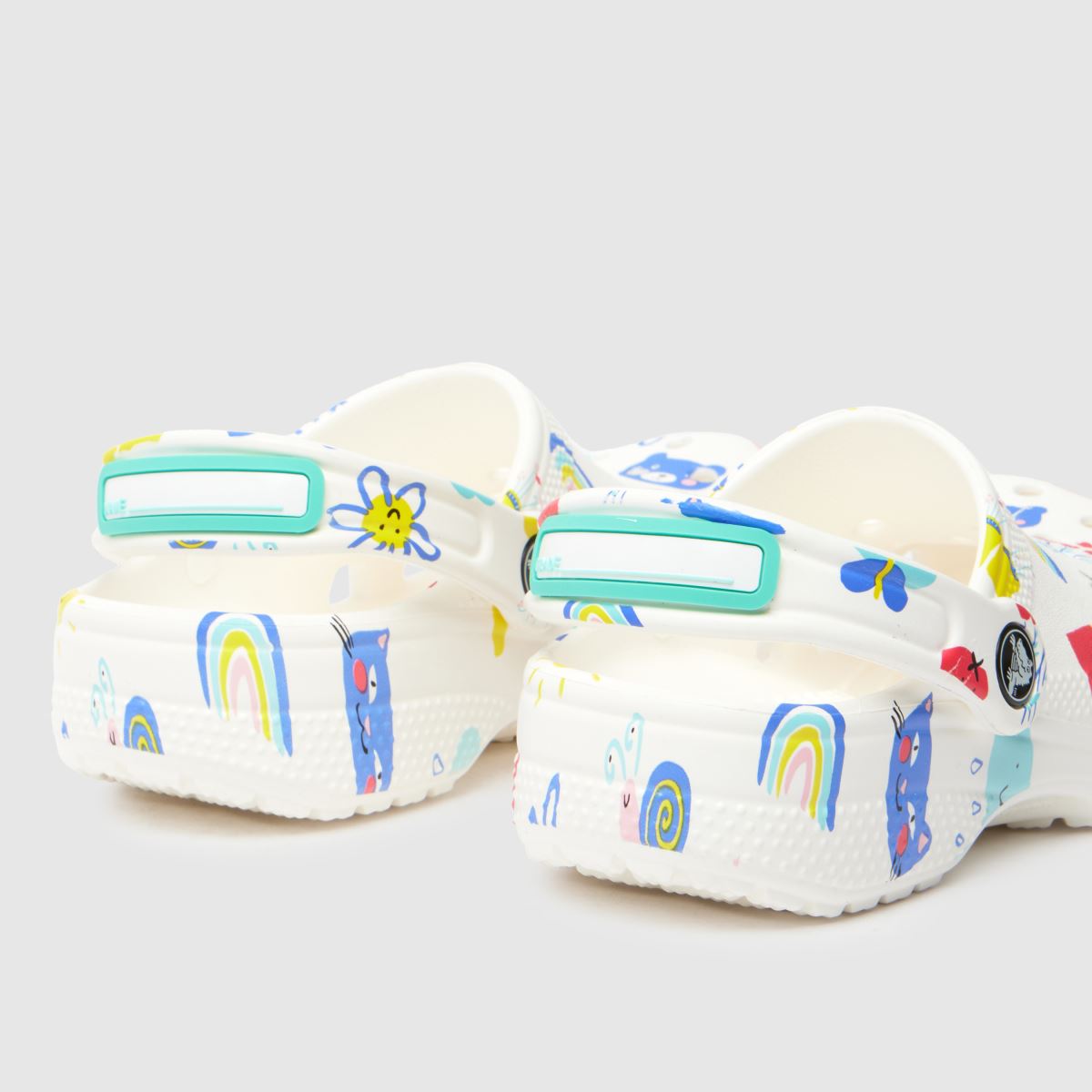 Crocs multi classic badtofflor Junior sandaler