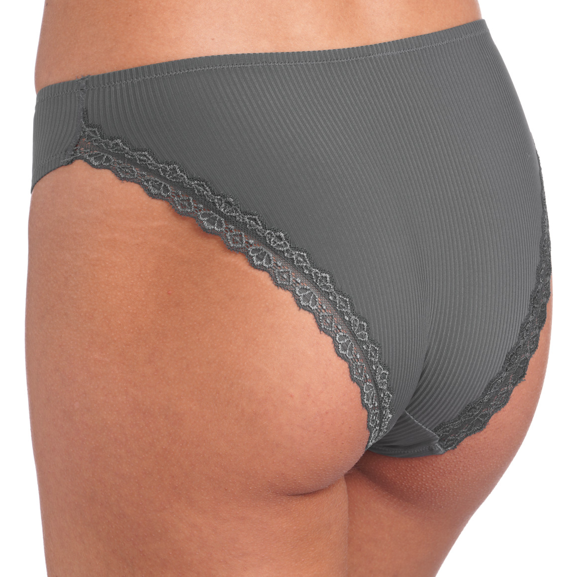 Damen Slip mit Rippstruktur