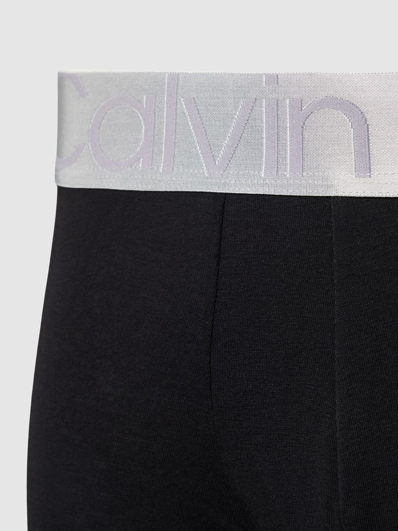Trunks mit Label-Stitching im 3er-Pack in schwarz