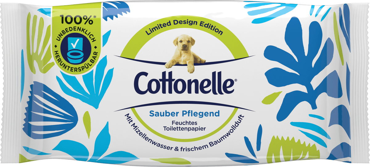 Feuchtes Toilettenpapier Sauber Pflegend, 42 St