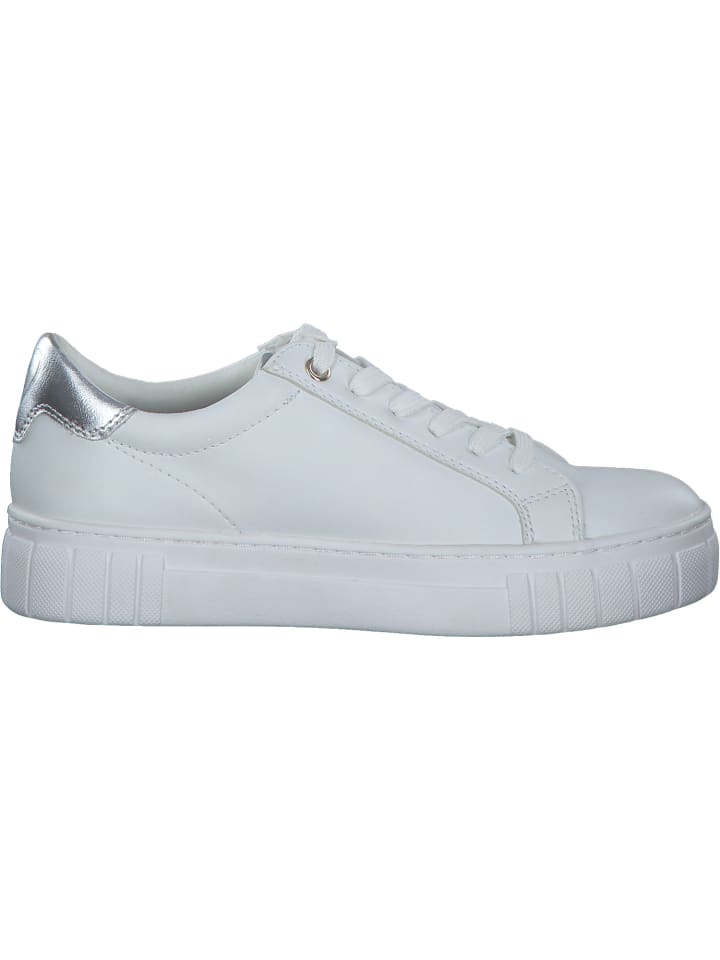 Marco Tozzi Schnürschuhe in WHITE/GOLD günstig kaufen