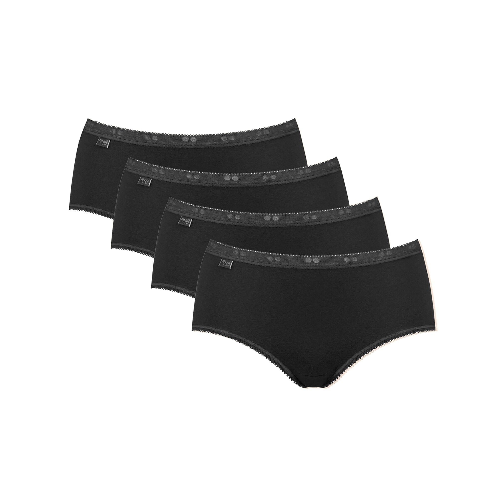 Culotte midi Basic+, lot de 3 achetées + GRATUITE (1)