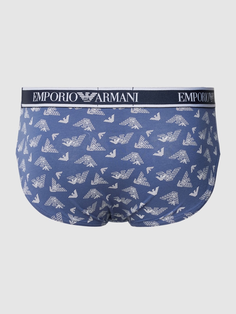 Slip mit Label-Detail im 3er-Pack in jeans