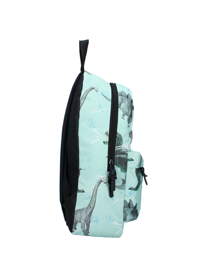 COFI 1453 Skooter Dino Kinderrucksack – Verstärkt &gepolsterten Gurten in Blau günstig kaufen 38 cm