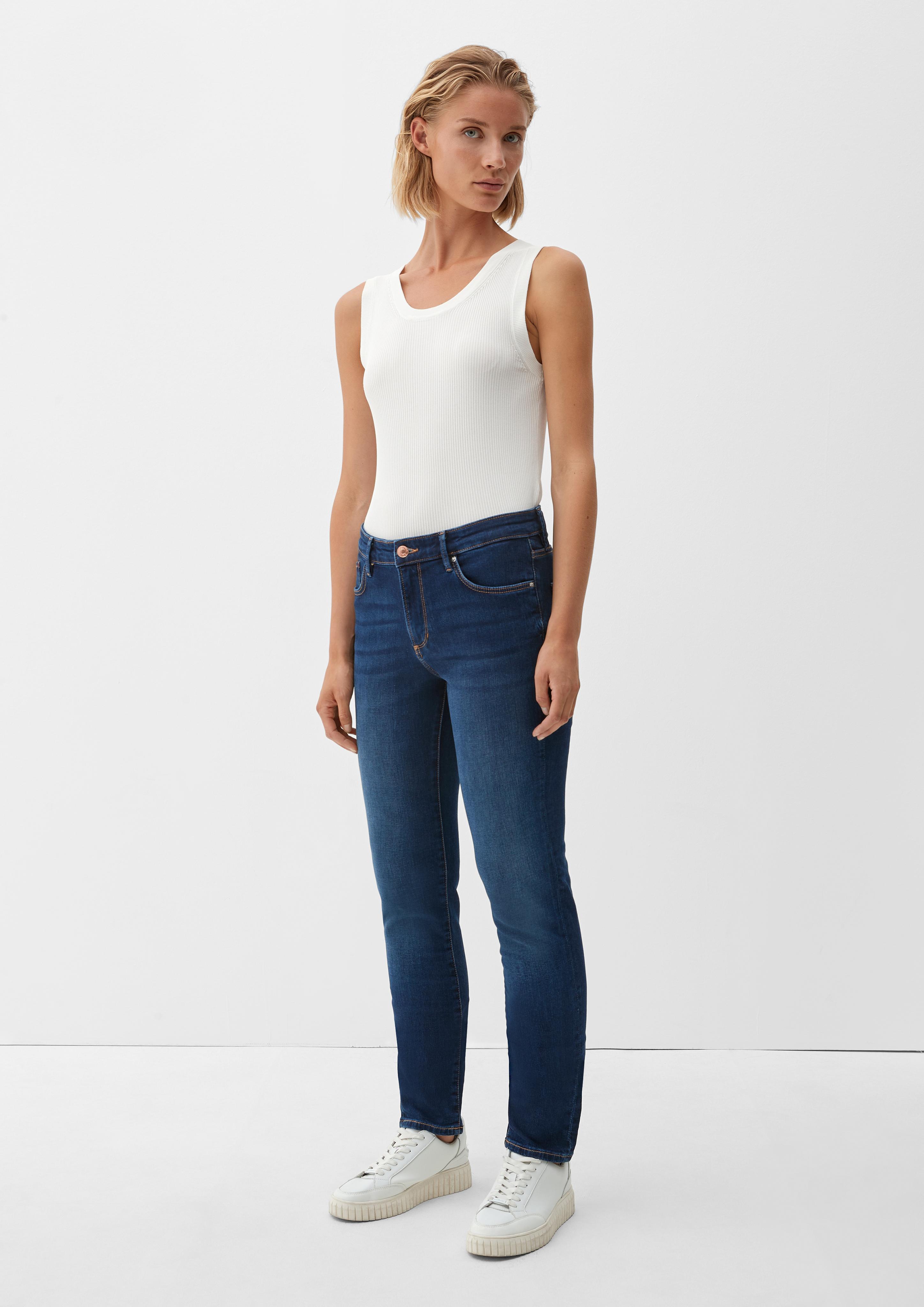 Jeans Betsy / Slim Fit / Mid Rise / Slim Leg   04.899.71.6869-57Z7