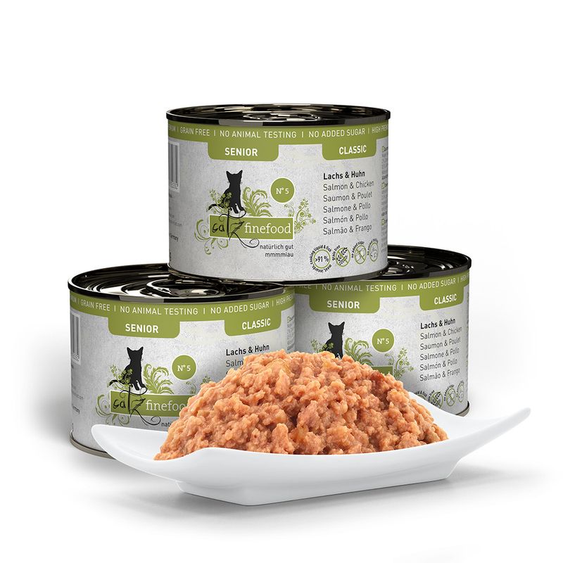 catz finefood Senior 6 x 200 g zu TOP-Preisen