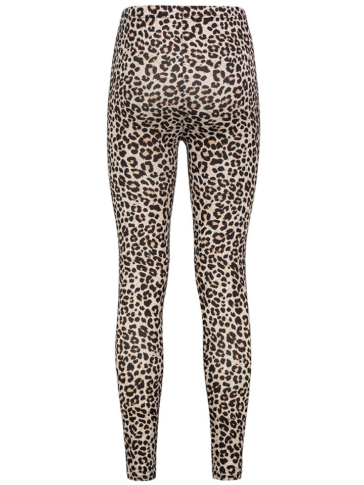 Sublevel Leggings in Hellbraun/ Schwarz günstig kaufen