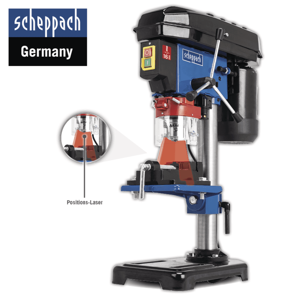 Scheppach Tischbohrmaschine, DP16VLS