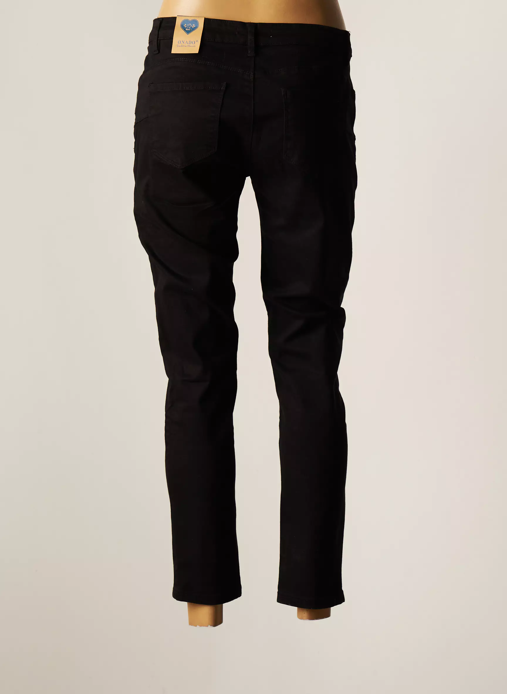 Onado Pantalon7 8 Femme couleur noir