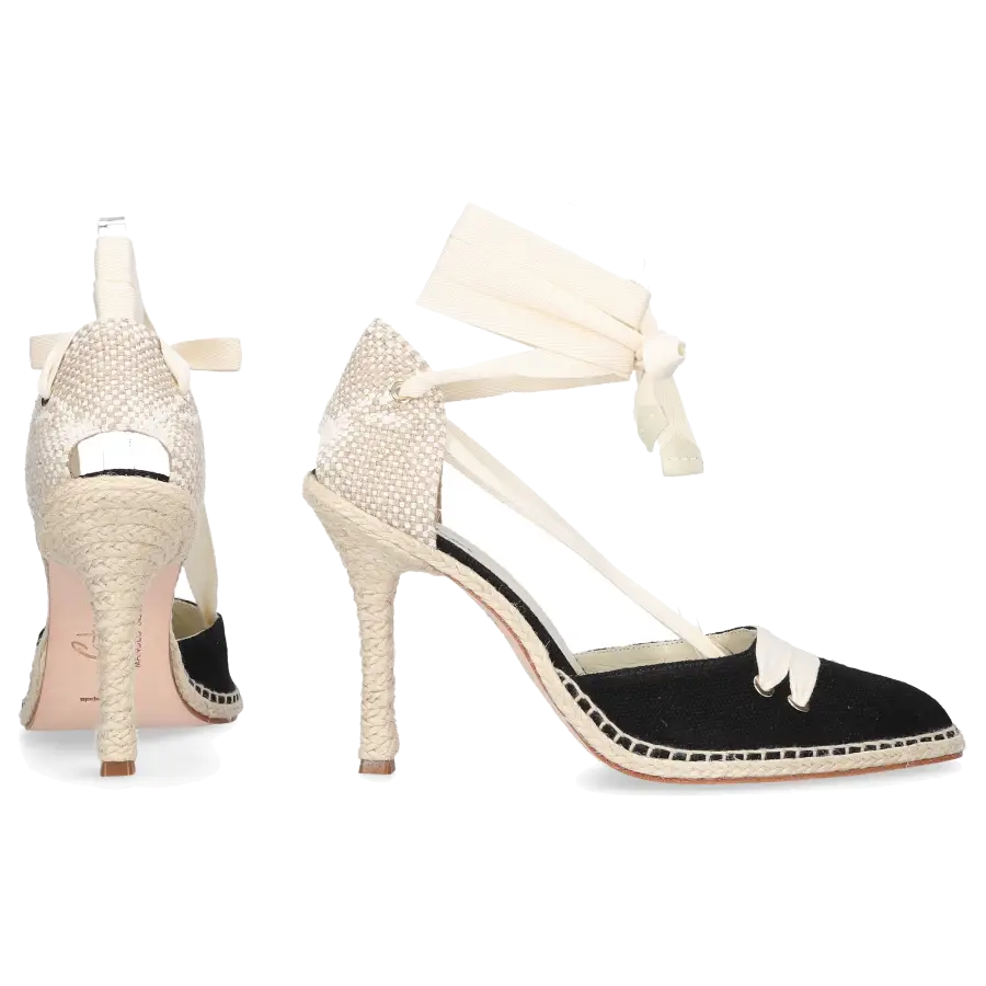 CASTAÑER BY MANOLO BLAHNIK - Pumps MANOLO HIGH Baumwolle - schwarz