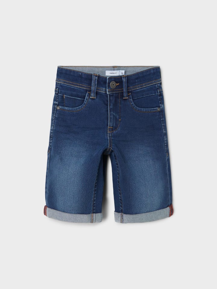 name it Jeansbermuda Long Shorts NKMsofus in medium blue denim günstig kaufen