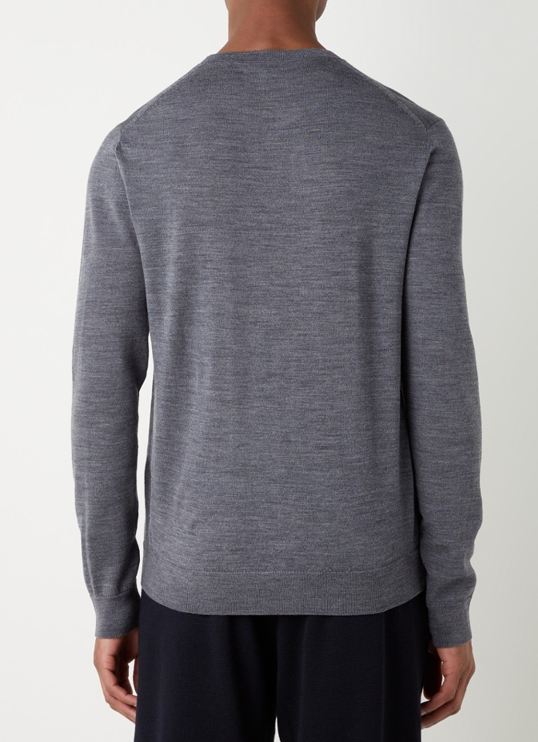 Reiss Wessex fine-knit wool pullover