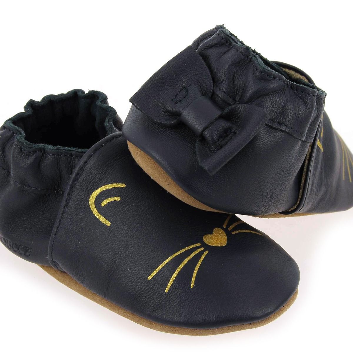 Robeez  GOLDY CAT - Marine Jaune