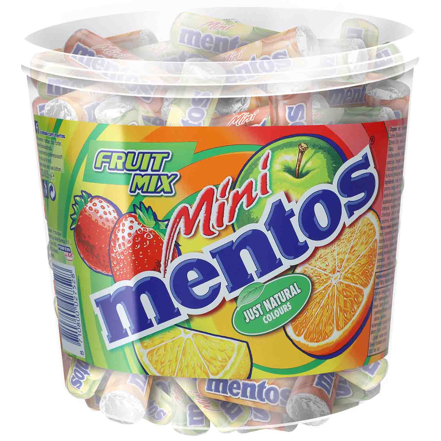mentos Fruit Mix Mini 120x10,5g