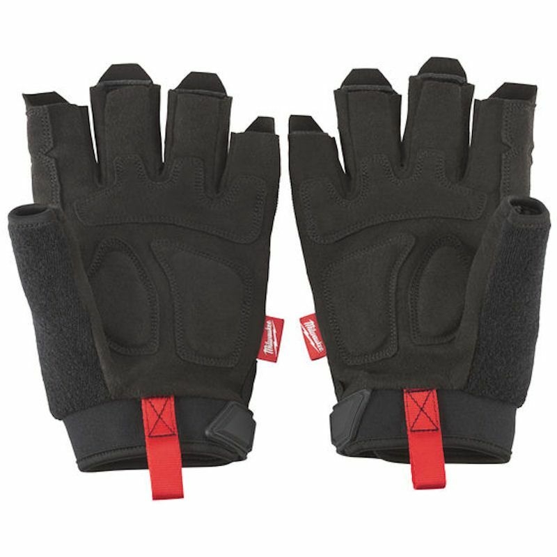 Milwaukee Tilbehør 48229741 Fingerløse Hansker 1 Par Størrelse 8/M