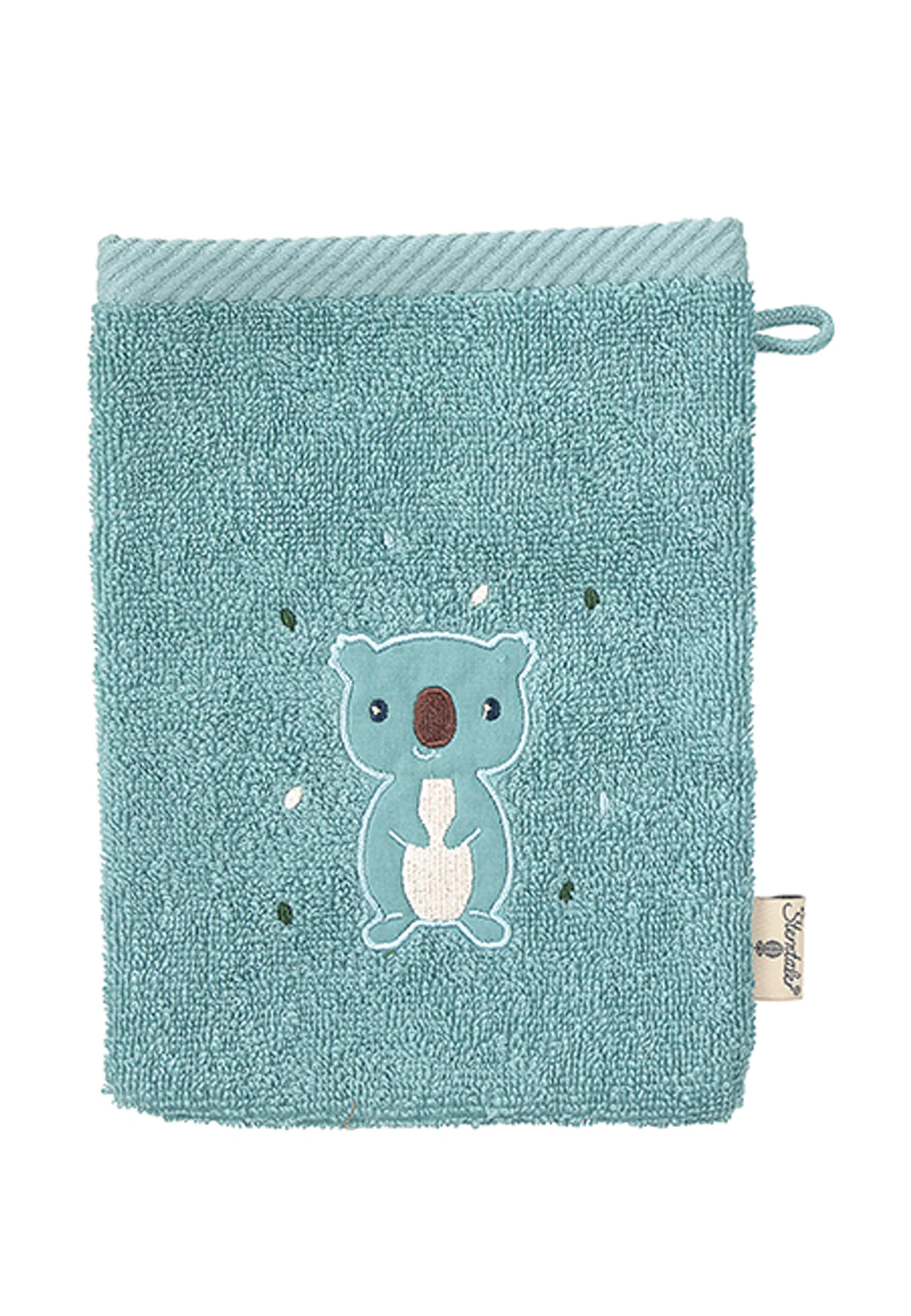 GOTS 2er-Pack Waschhandschuh Koala Kalla, Frottee