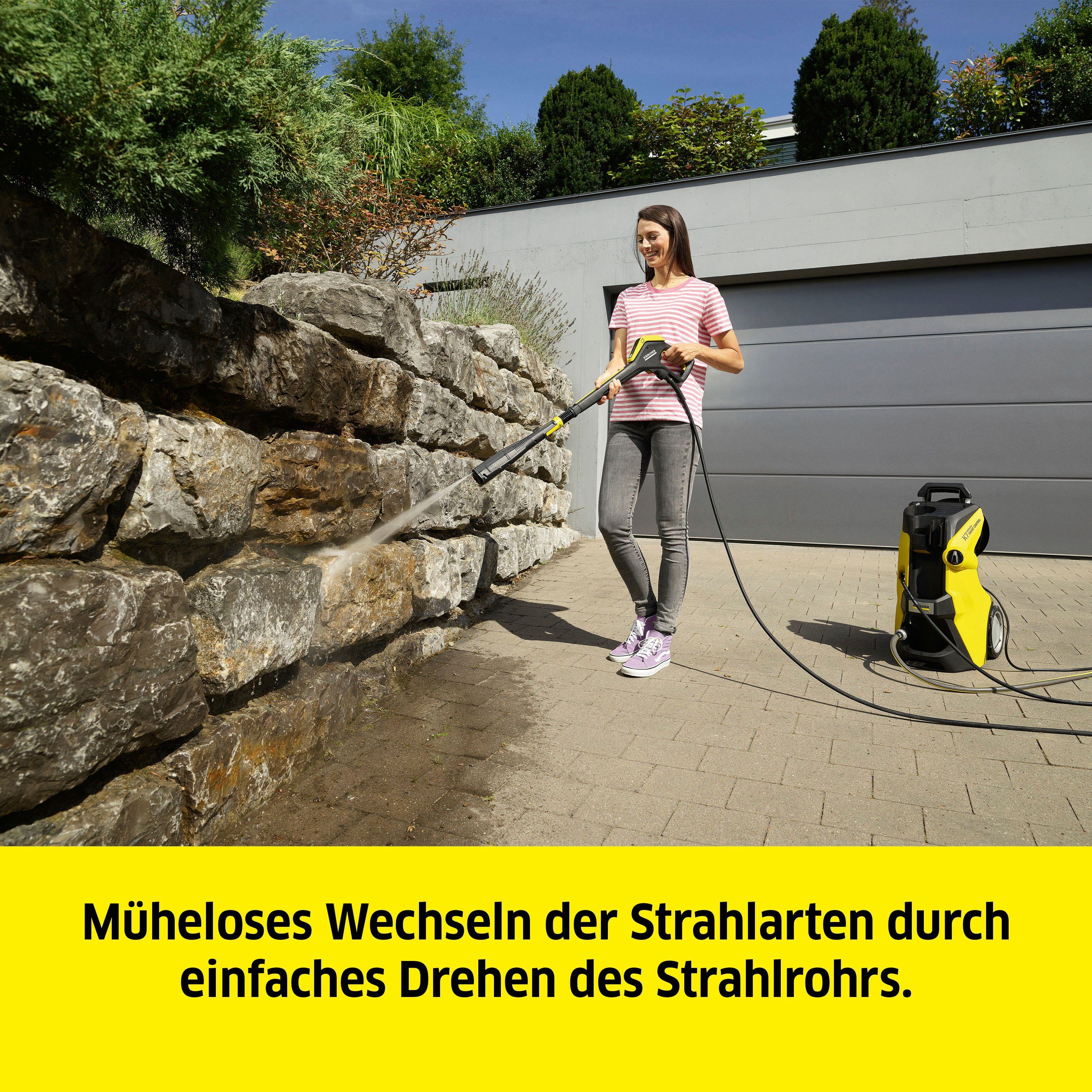 KÄRCHER Hochdruckreiniger K 7 Smart Control, Druck max: 180 bar, Fördermenge max: 600 l/h, Bluetooth zur Home & Garden App