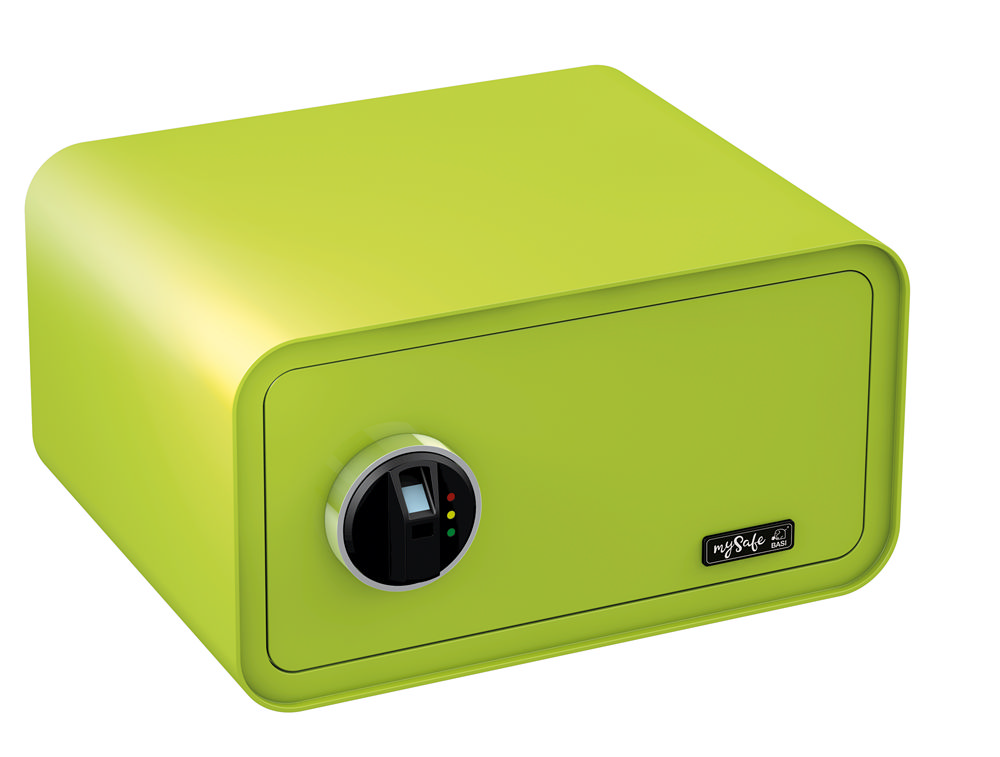 Basi mySafe 430 FP mit Fingerabdruckscanner, Apfelgrün