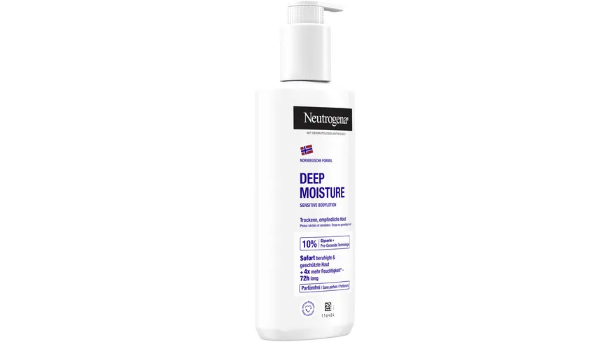 Neutrogena Deep Moisture Sensitive Bodylotion 250 ml