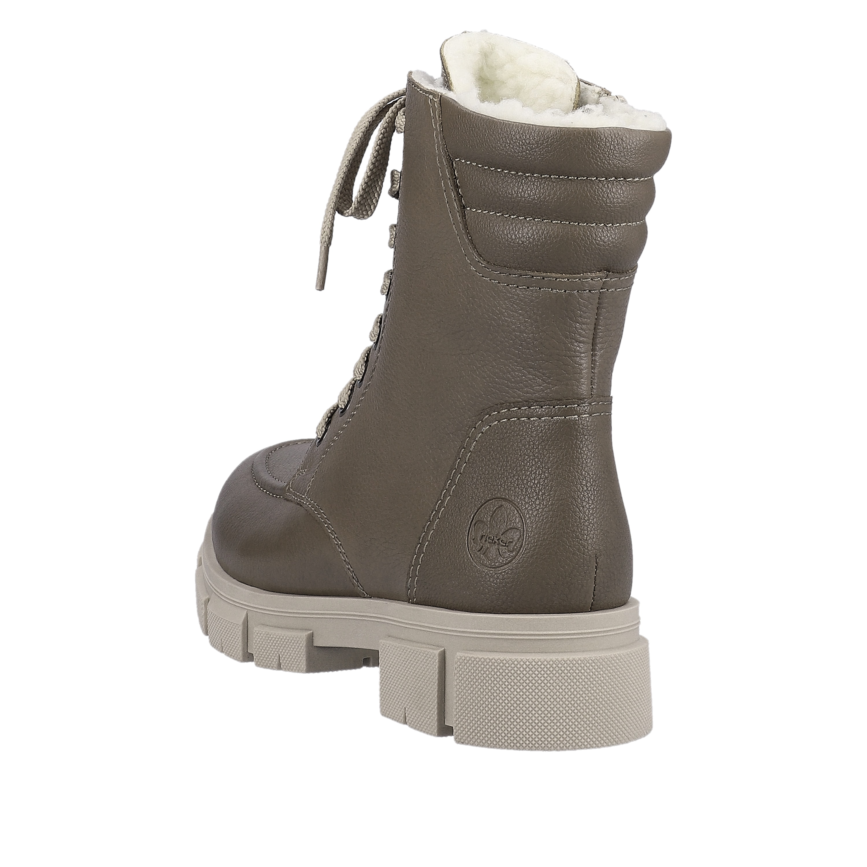 Rieker Damen Biker Boots granitgrau