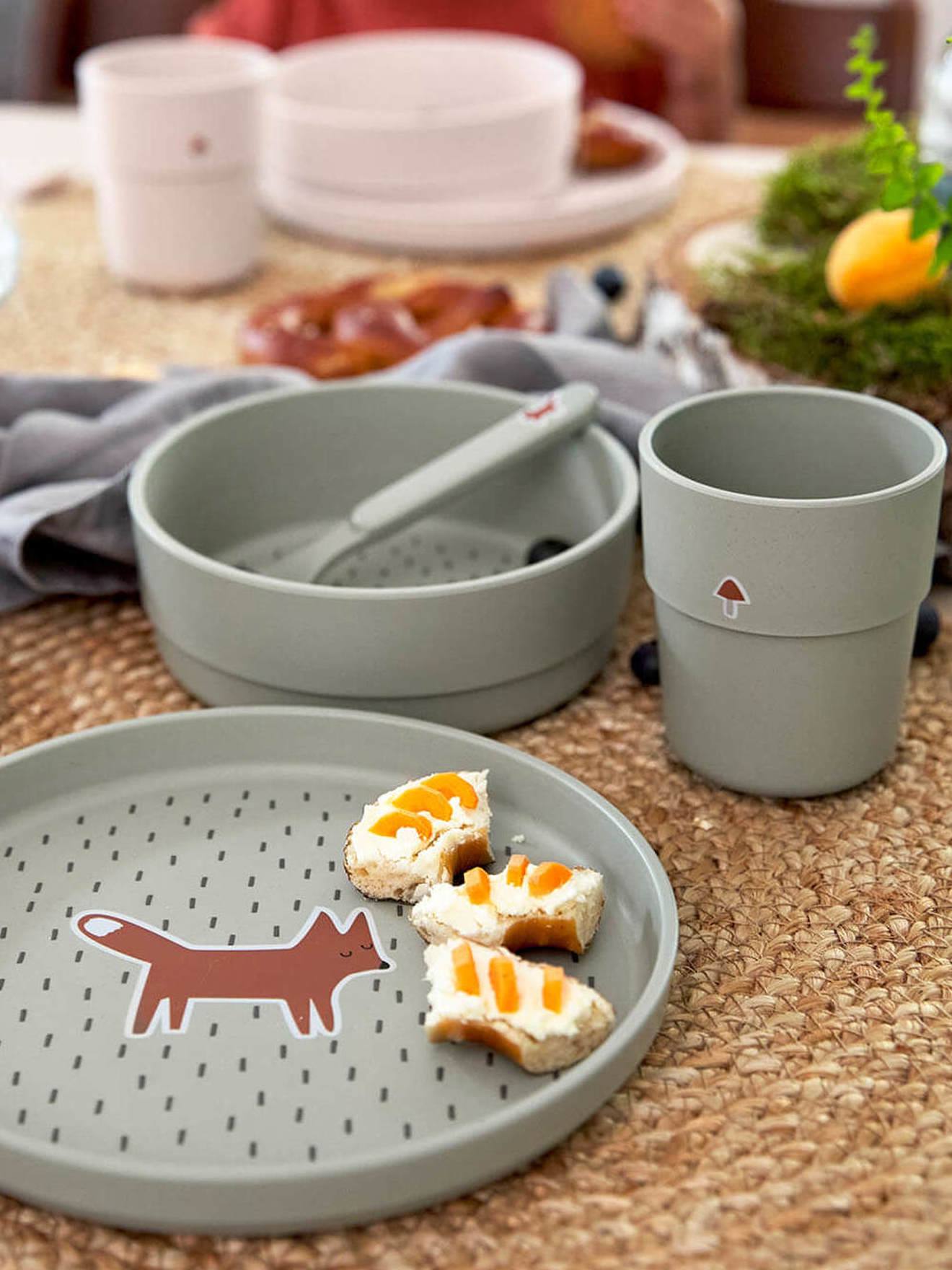 Coffrets repas LÄSSIG Little Water et Garden Explorer forest lapin
