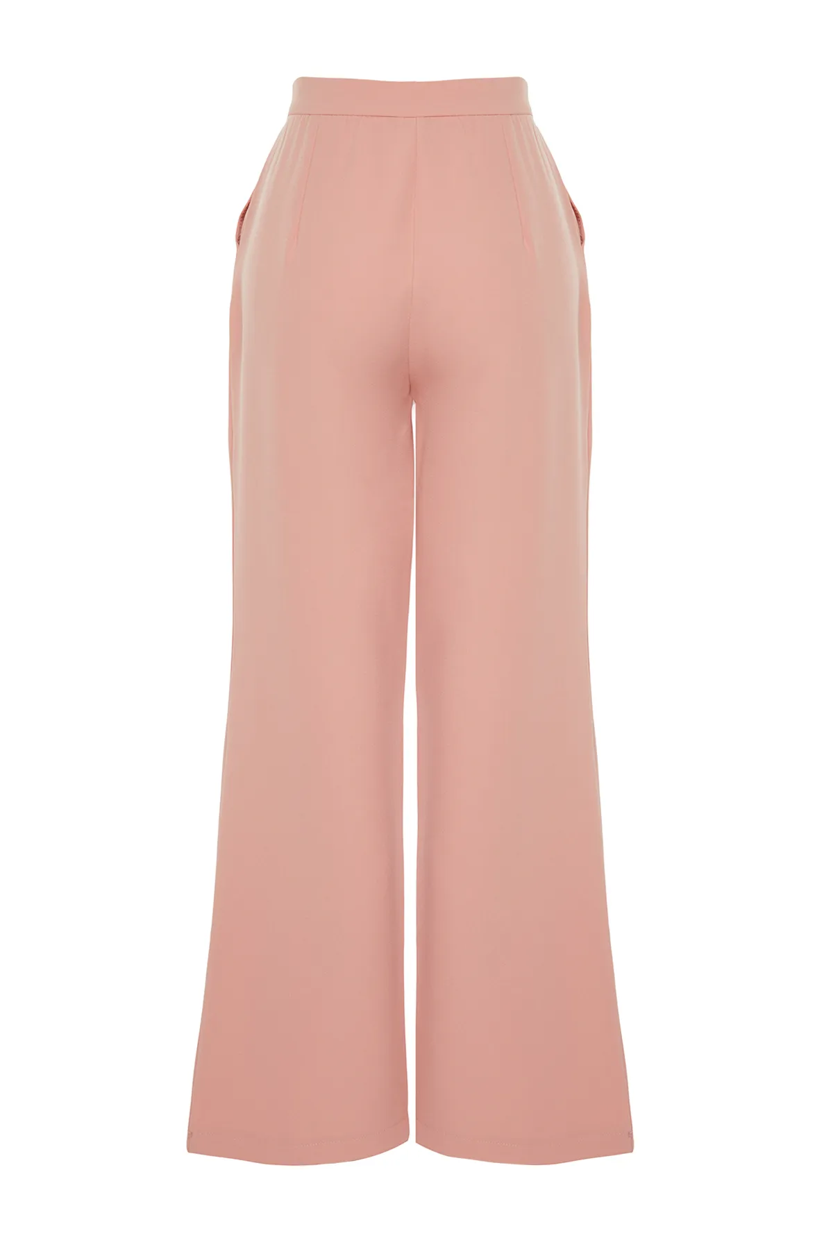Trendyol Collection  Staubige Rose-Hose mit weitem Bein TWOAW22PL0139