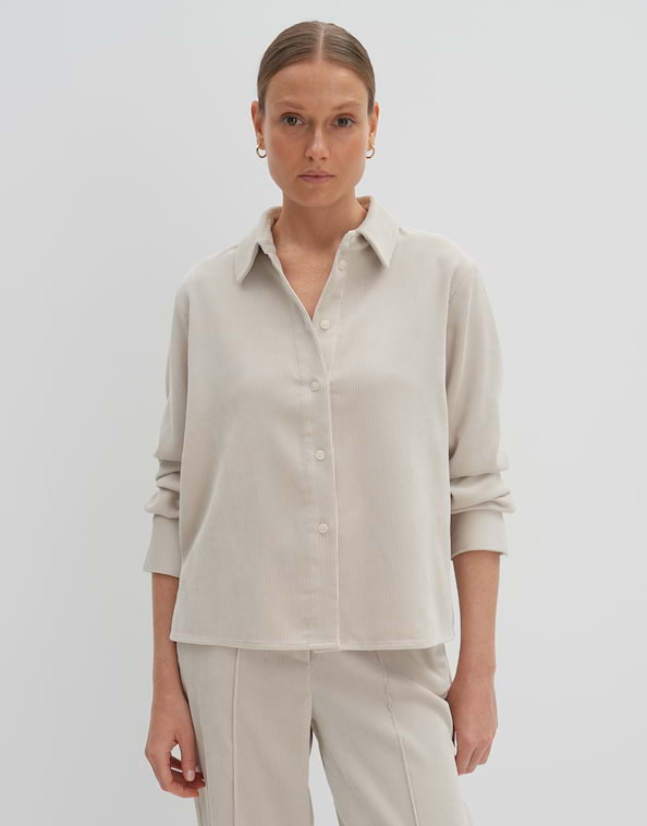 Cordbluse Zortney detail