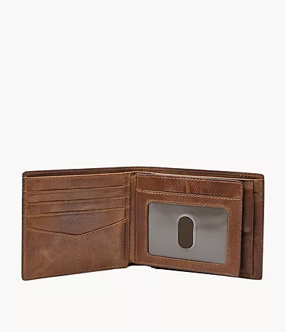 Fossil Bifold Derrick RFID Münzfach groß