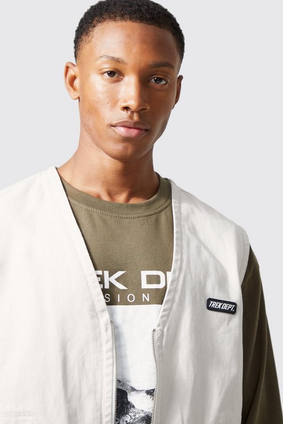 Man Active Twill Utility-Tanktop