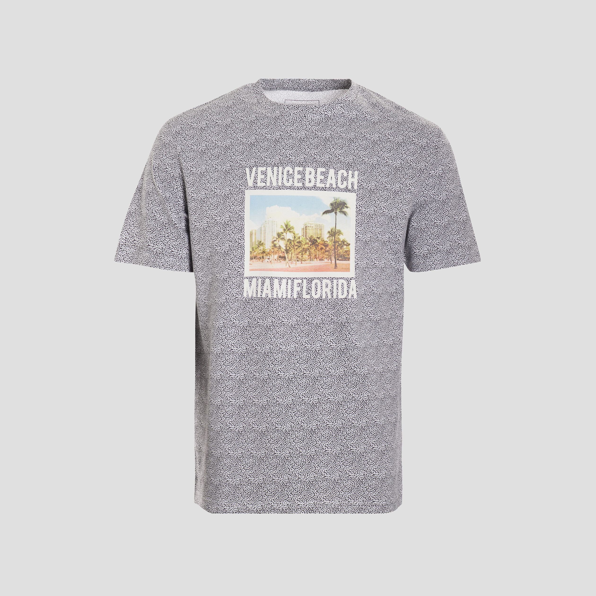 T-shirt manches courtes noir homme | La Halle
