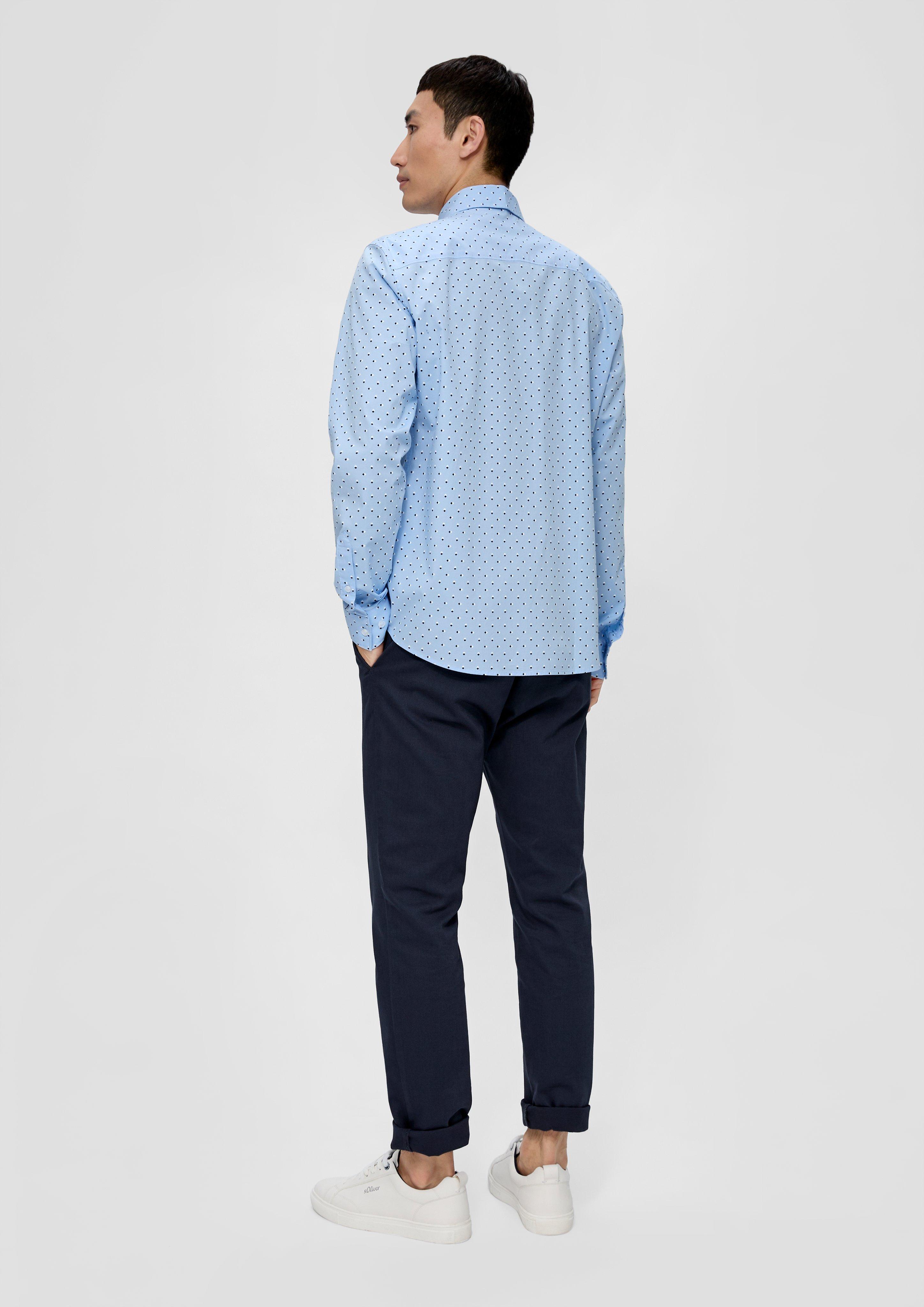 Slim: Hemd aus Baumwollstretch  2133487-53A0