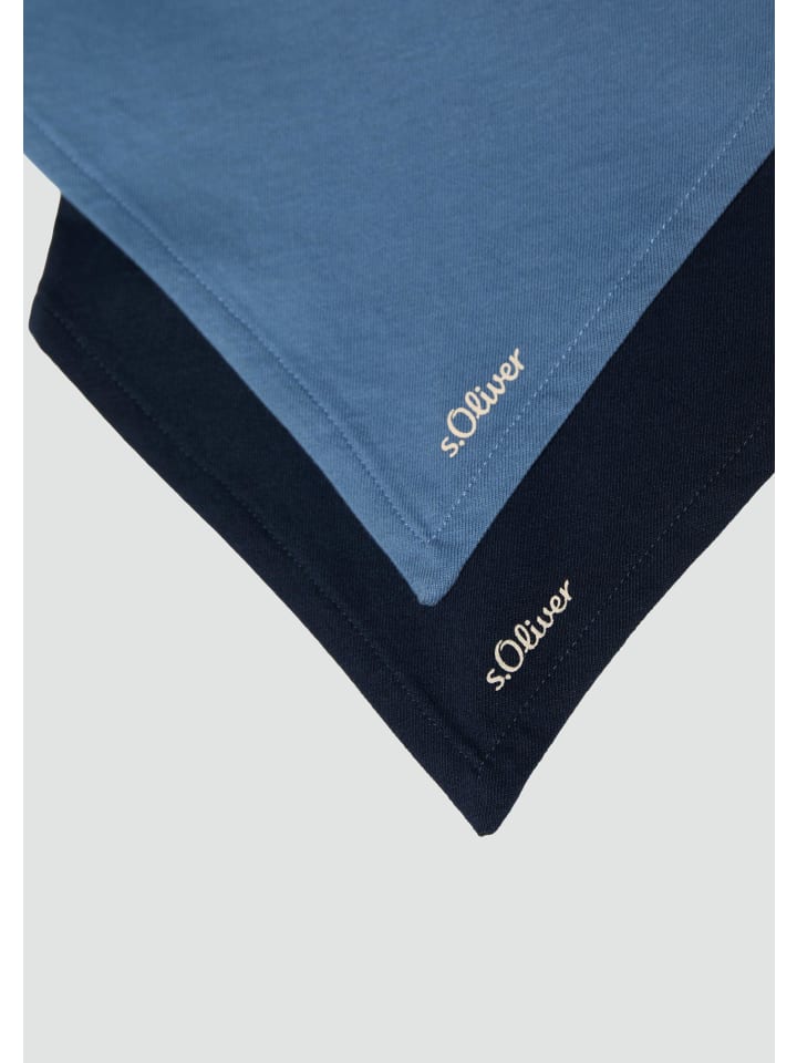 s.Oliver Tuch in Blau günstig kaufen onesize