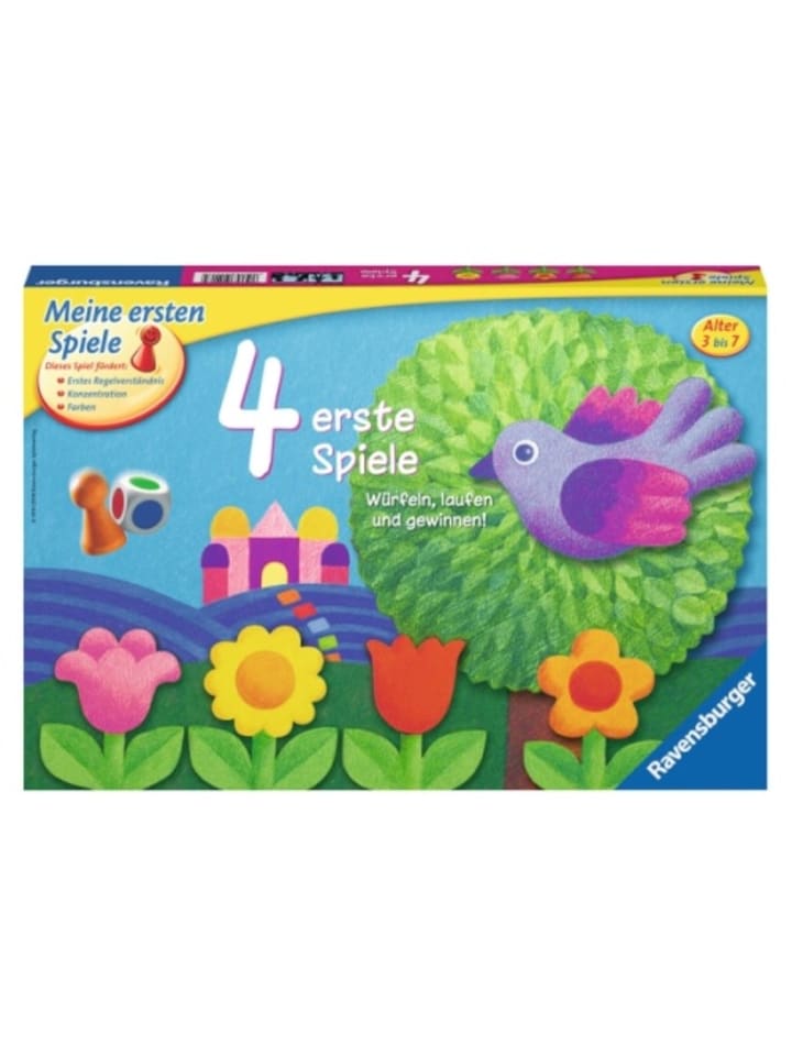 Ravensburger Brettspiel 21417 4 erste Spiele - 3-7 Jahre günstig kaufen onesize