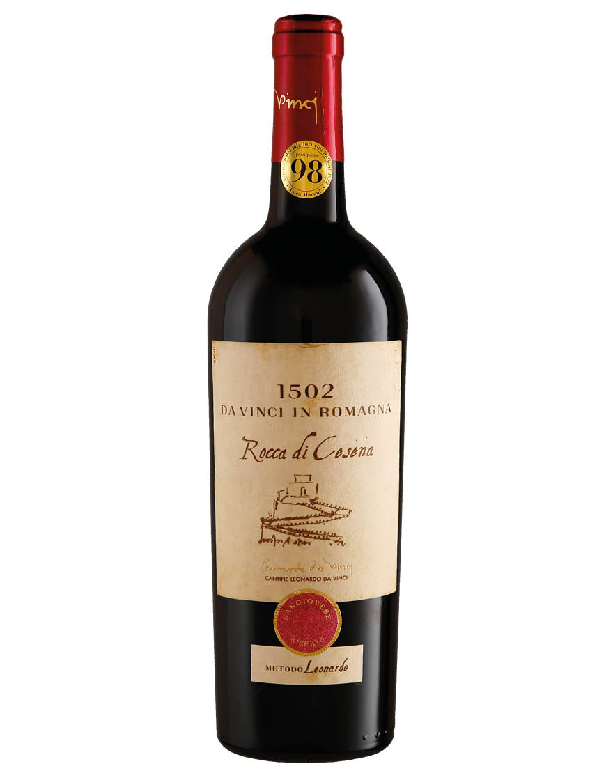 Romagna Sangiovese Riserva DOC Rocca di Cesena 2020 Cantine Leonardo da Vinci 0,75 ℓ