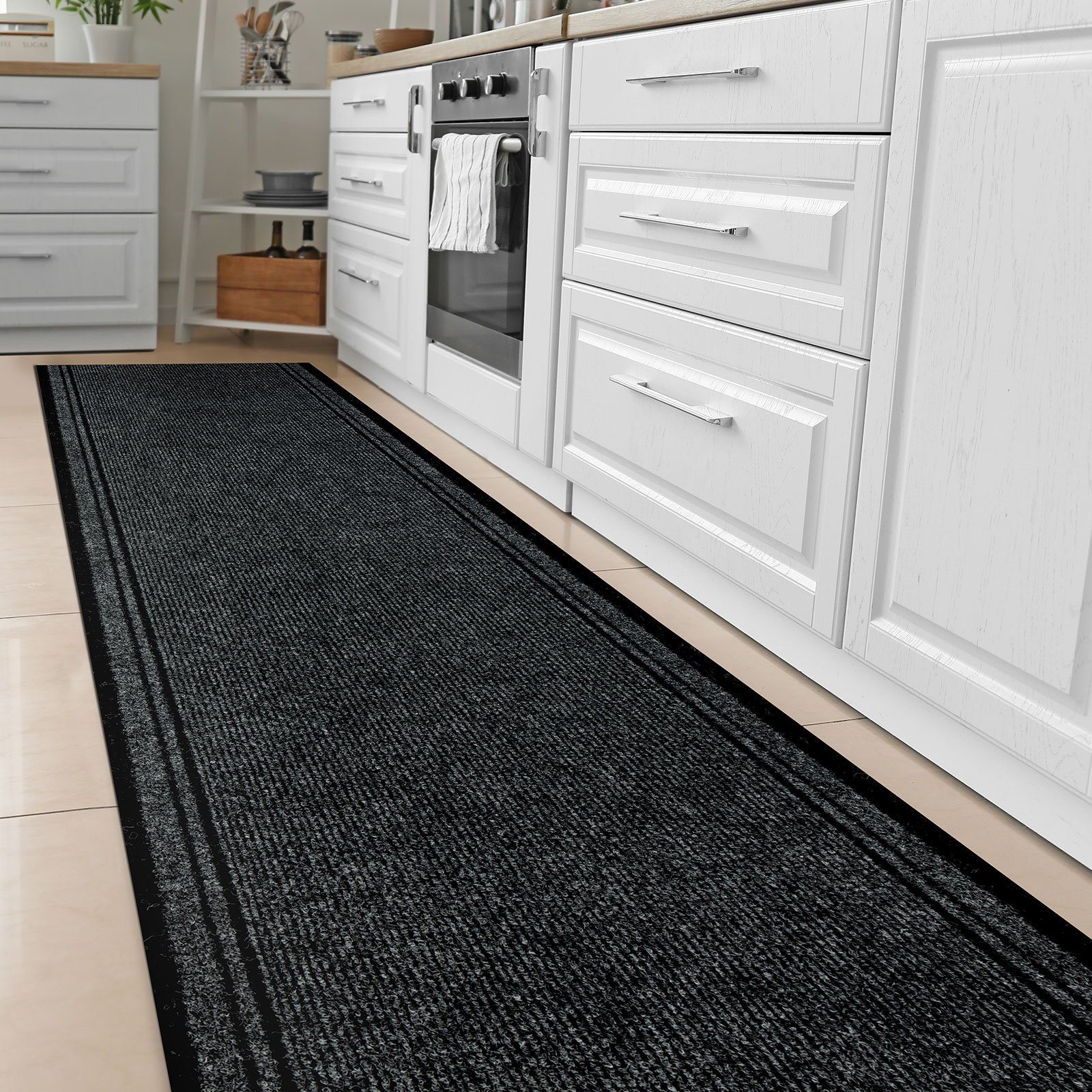 Küchenläufer Malaga, Erhältlich in vielen Farben & Größen, Küchenteppich, Läufer, Floordirekt