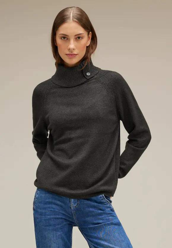 Street One Pullover mit Rollkragen