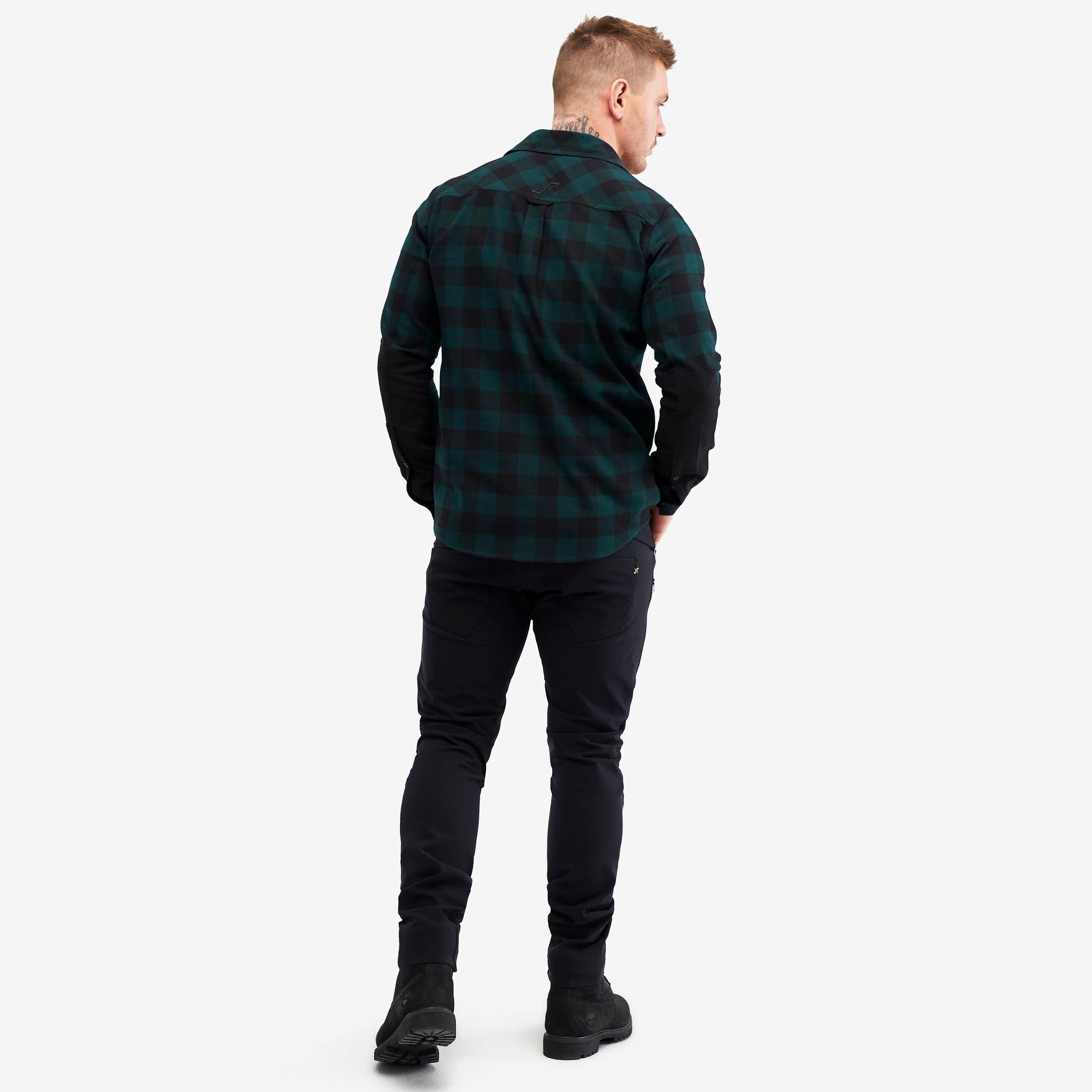 Campfire Shirt Homme Black/Deep Teal