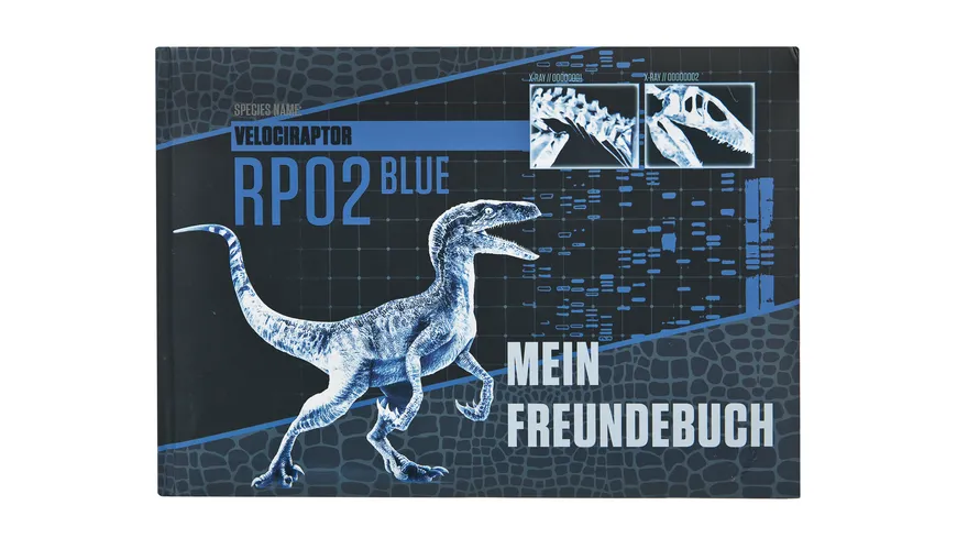JURASSIC WORLD Freundebuch